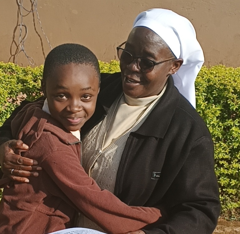 Students solving a problem together during a math challenge.